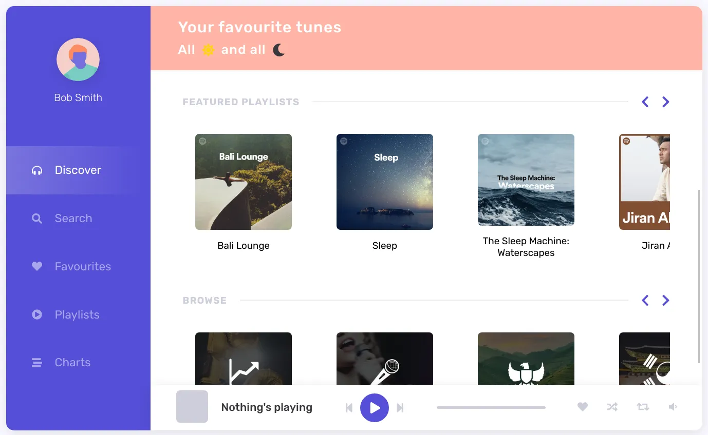 React JS Spotify Clone